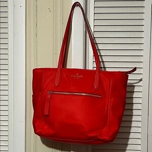 Kate Spade Vibrant Red Tote